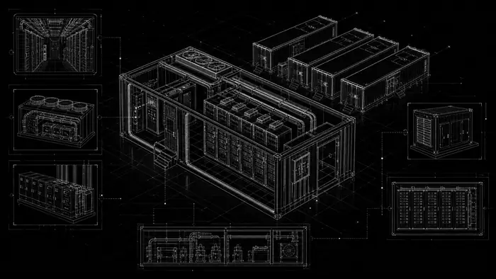 Technical blueprint of modular data center infrastructure