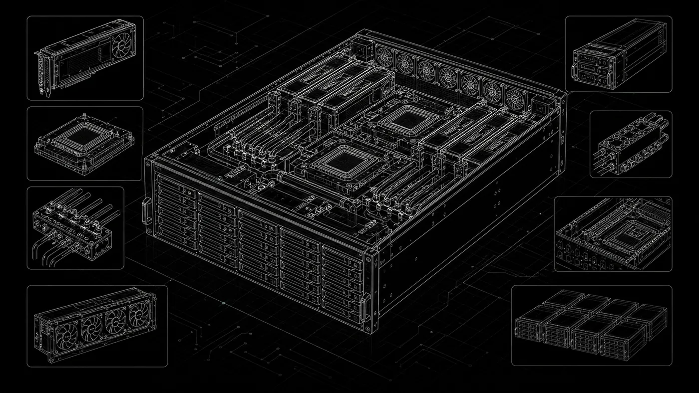 High-performance server architecture blueprint